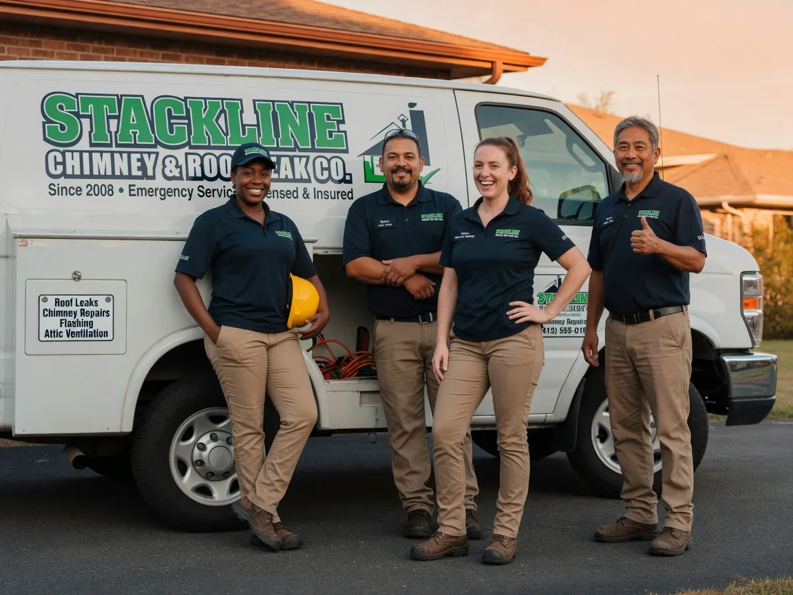 Chimney flashing repair company in Winton, NC